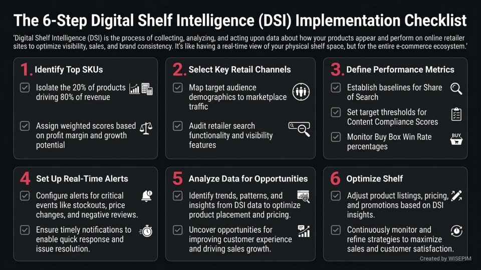 Digital Shelf Intelligence infographic