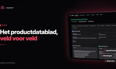 Productdatablad maken: wat erop moet, met sjabloon en voorbeeld