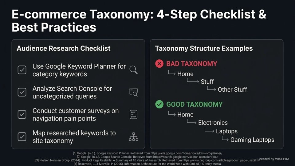 Product Categorization infographic