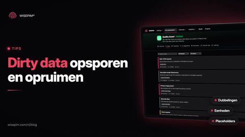 Dirty data in je productcatalogus: 8 voorbeelden en hoe je ze oplost