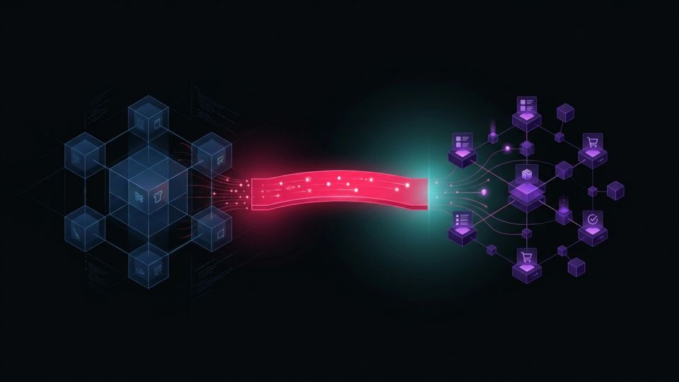 Hero image for E-commerce platform connector — concept illustration for e-commerce glossary