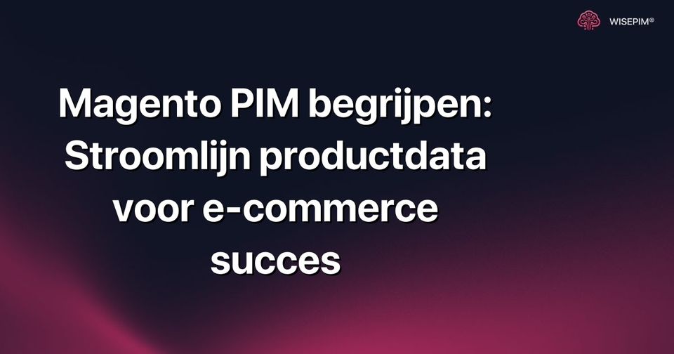 Hoe productdata stroomlijnen met Magento PIM voor e-commerce succes