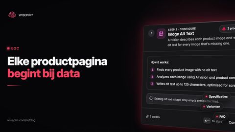 De productpagina van je webshop: elk onderdeel en de data erachter