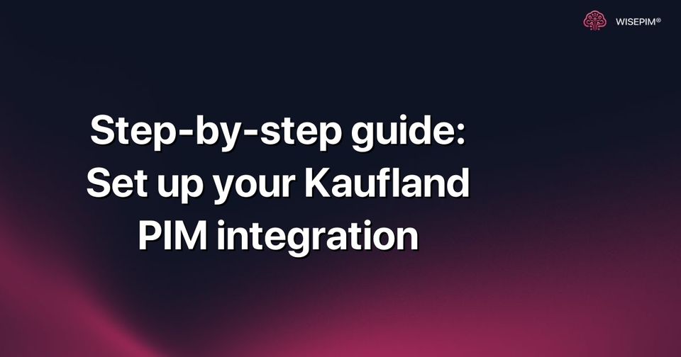 How to Set Up Your Kaufland PIM Integration Step-by-Step