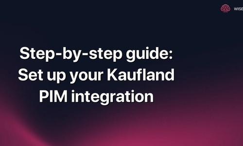 Step-by-step guide: Set up your Kaufland PIM integration