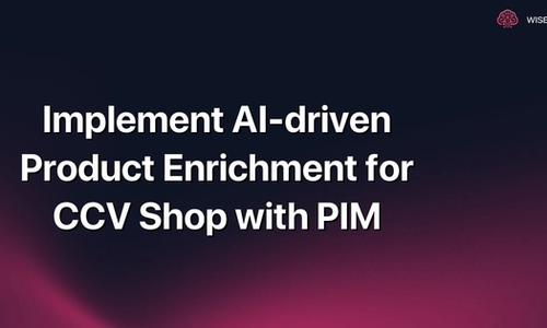 Implement AI-driven Product Enrichment for CCV Shop with PIM