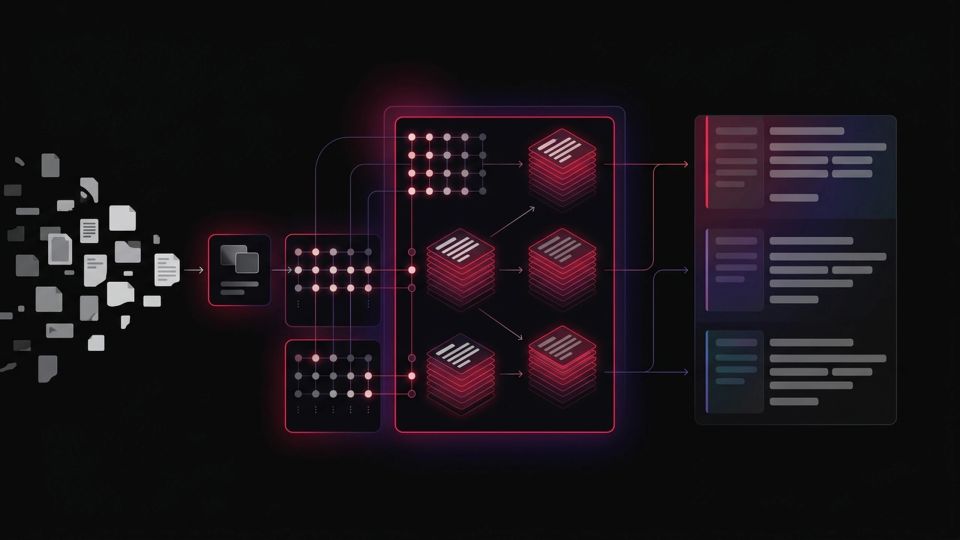 Hero image for Automated Translation Memory — concept illustration for e-commerce glossary
