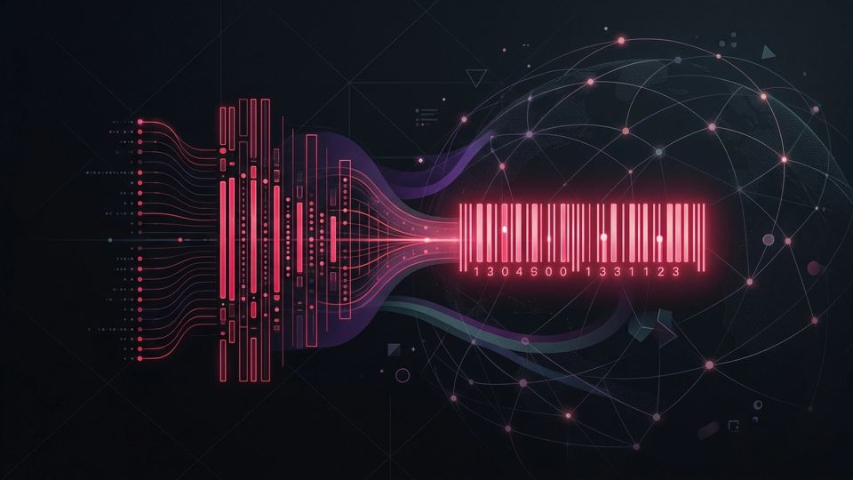 Hero image for Global Trade Item Number (GTIN) — concept illustration for e-commerce glossary