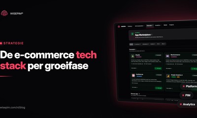 E-commerce tech stack: welke systemen je webshop nodig heeft