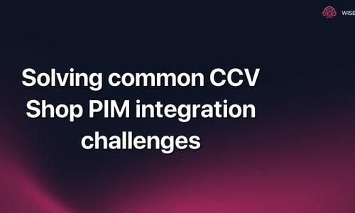 Solving common CCV Shop PIM integration challenges