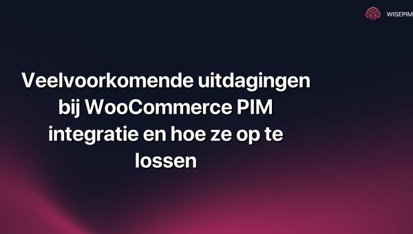Veelvoorkomende uitdagingen bij WooCommerce PIM integratie en hoe ze op te lossen