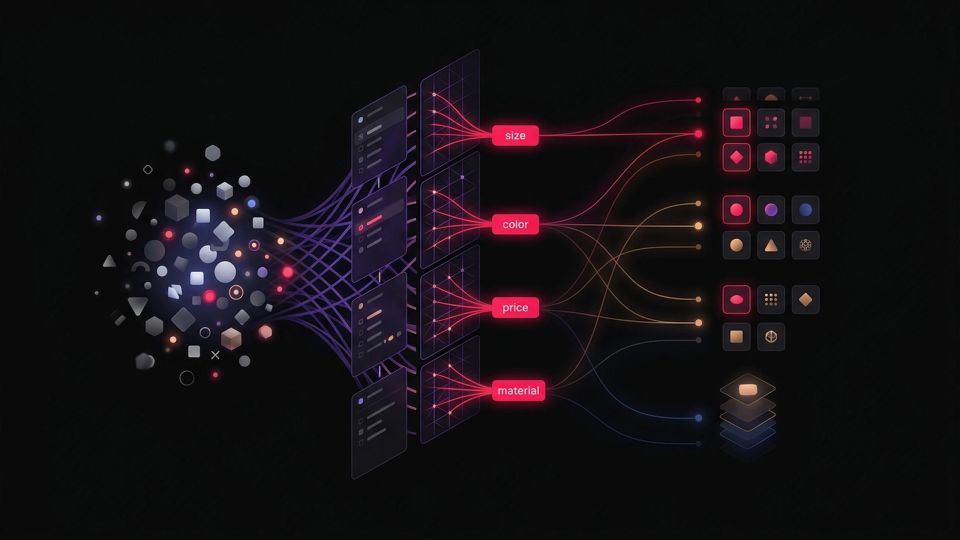 Hero image for Product Search Facets — concept illustration for e-commerce glossary