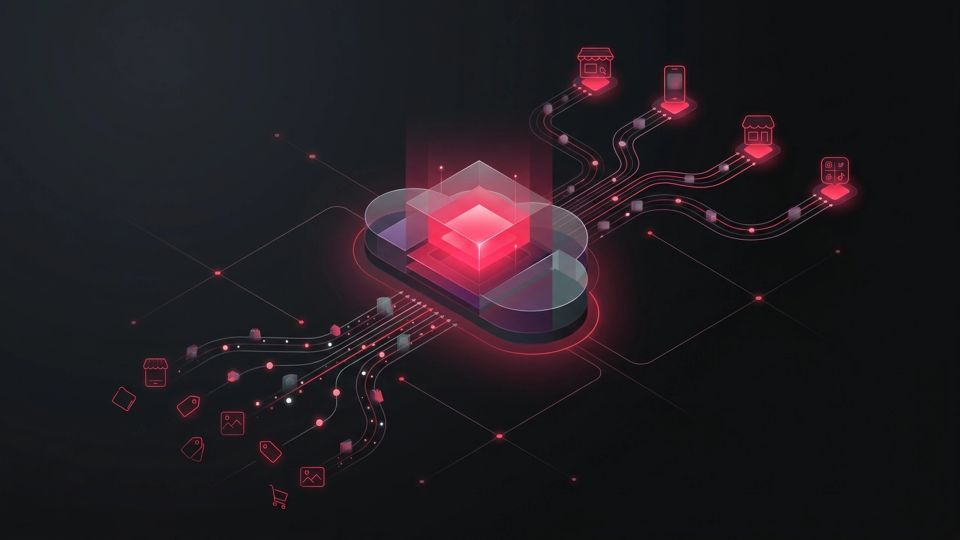 Hero image for PIM-as-a-Service — concept illustration for e-commerce glossary