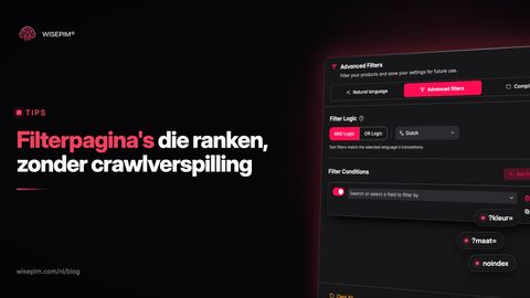 Faceted navigation en SEO: welke filterpagina's indexeer je?