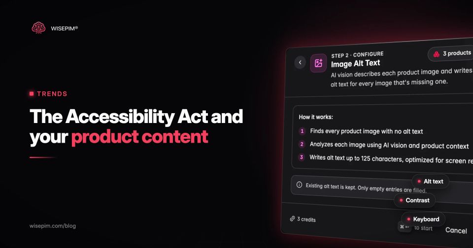 European Accessibility Act : ce que cela change pour ton contenu produit