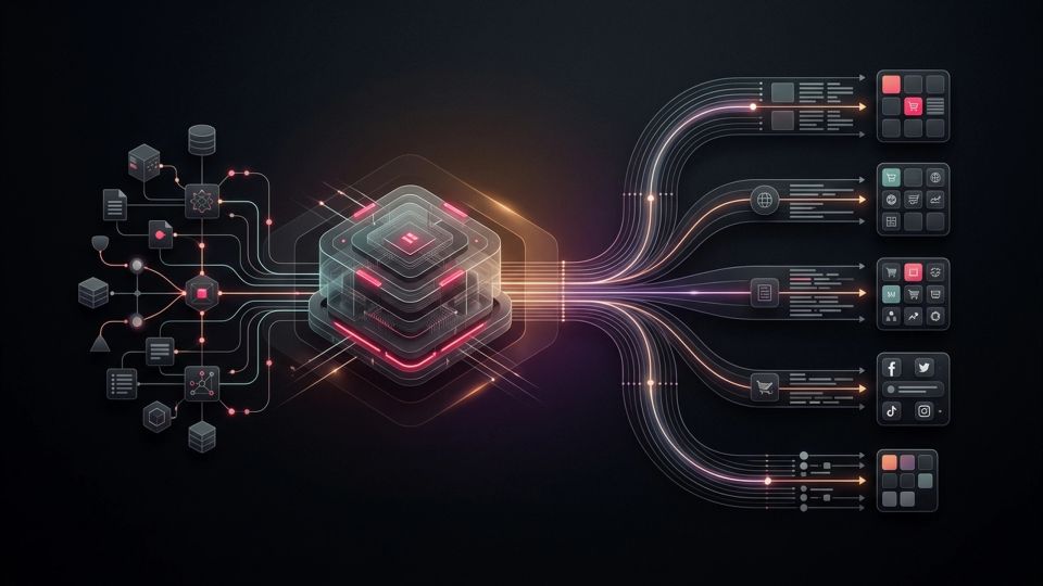 Hero image for Product Content Automation — concept illustration for e-commerce glossary