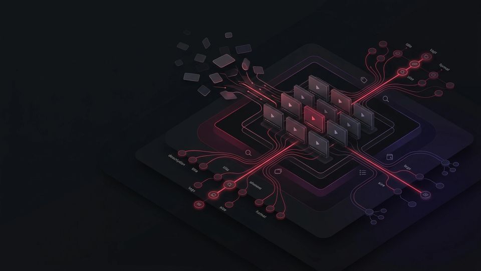 Hero image for Video Metadata Management — concept illustration for e-commerce glossary