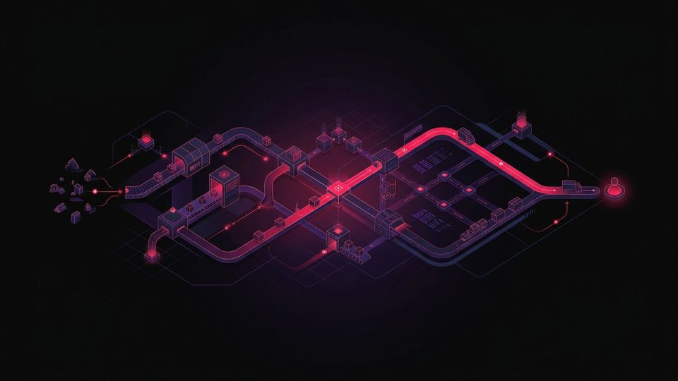 Hero image for Supply Chain Management — concept illustration for e-commerce glossary