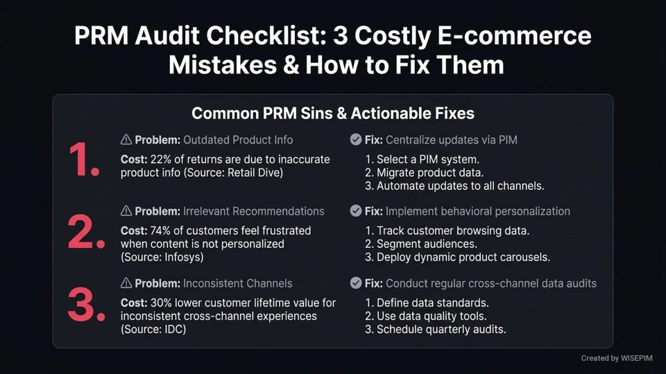 Product Relationship Management infographic
