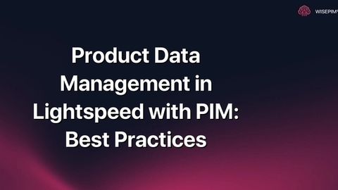 How to Optimize Product Data in Lightspeed Using PIM Best Practices