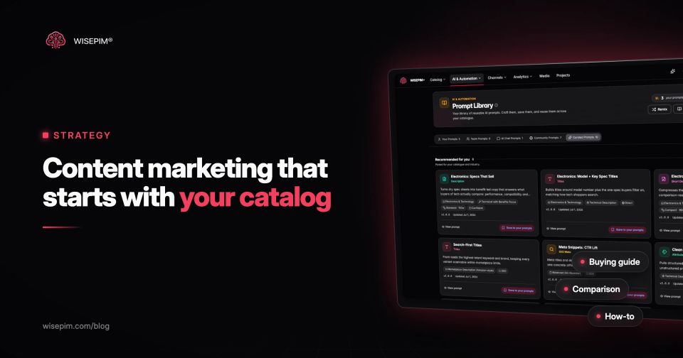 Content marketing e-commerce : une stratégie bâtie sur ton catalogue