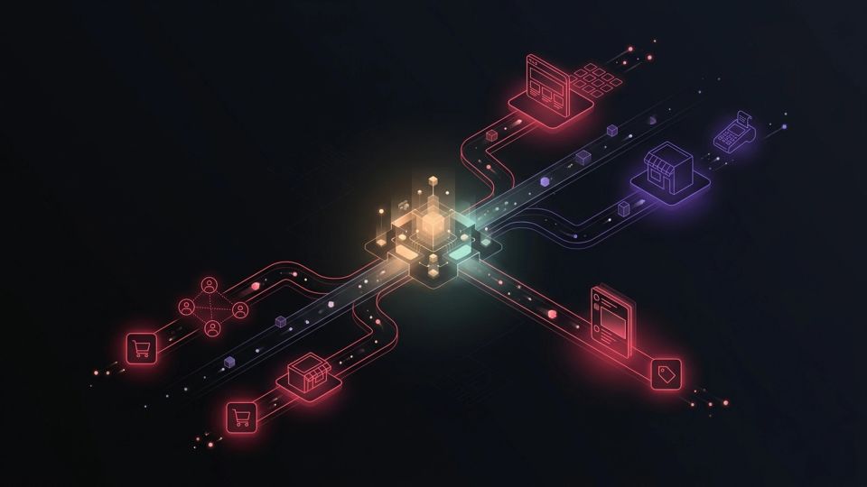 Hero image for Multi-channel retailing — concept illustration for e-commerce glossary