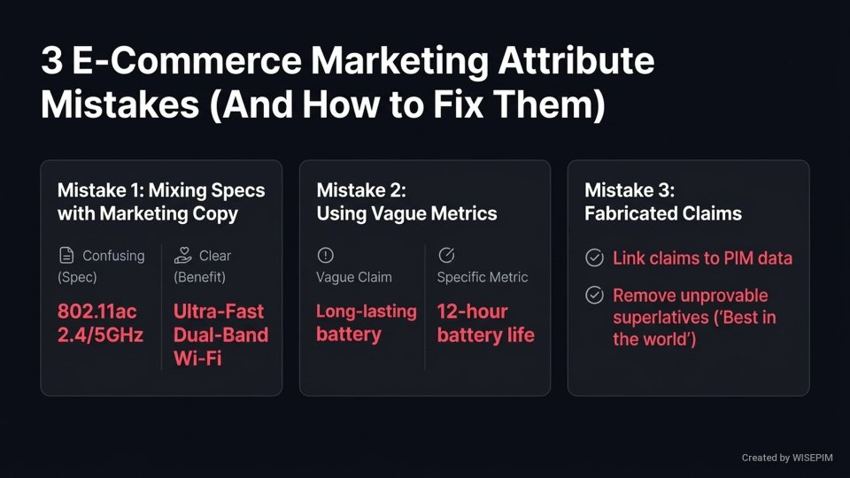 Marketing Attributes infographic