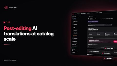 Machine Translation Post-Editing for Product Catalogs