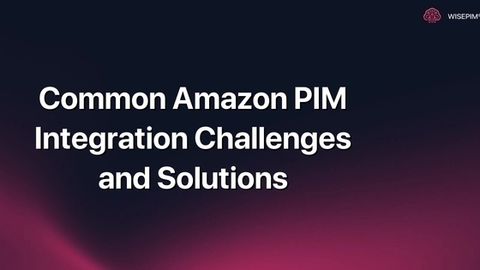 How to overcome Amazon PIM integration challenges and find solutions