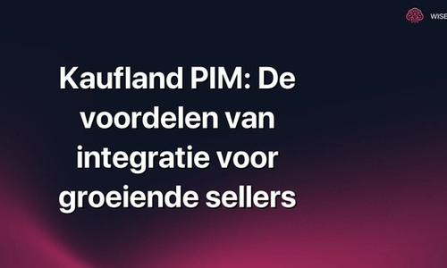 Kaufland PIM: De voordelen van integratie voor groeiende sellers