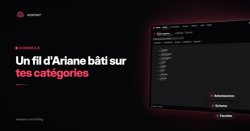 Fil d'Ariane et SEO en e-commerce : chemins de catégories, schema et facettes