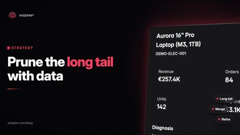 SKU rationalization: how to prune the long tail with data