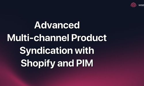 Advanced Multi-channel Product Syndication with Shopify and PIM