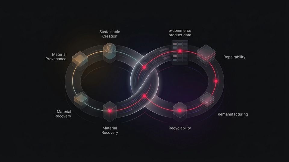 Hero image for Circular Economy Data Model — concept illustration for e-commerce glossary
