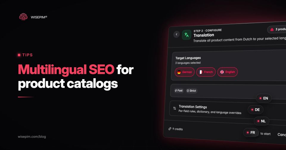 SEO multilingue pour boutiques en ligne : le guide du catalogue produits