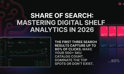 Share of Search: digital shelf analytics beheersen in 2026
