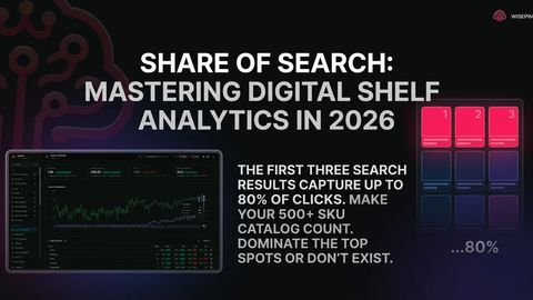 Share of Search: digital shelf analytics beheersen in 2026