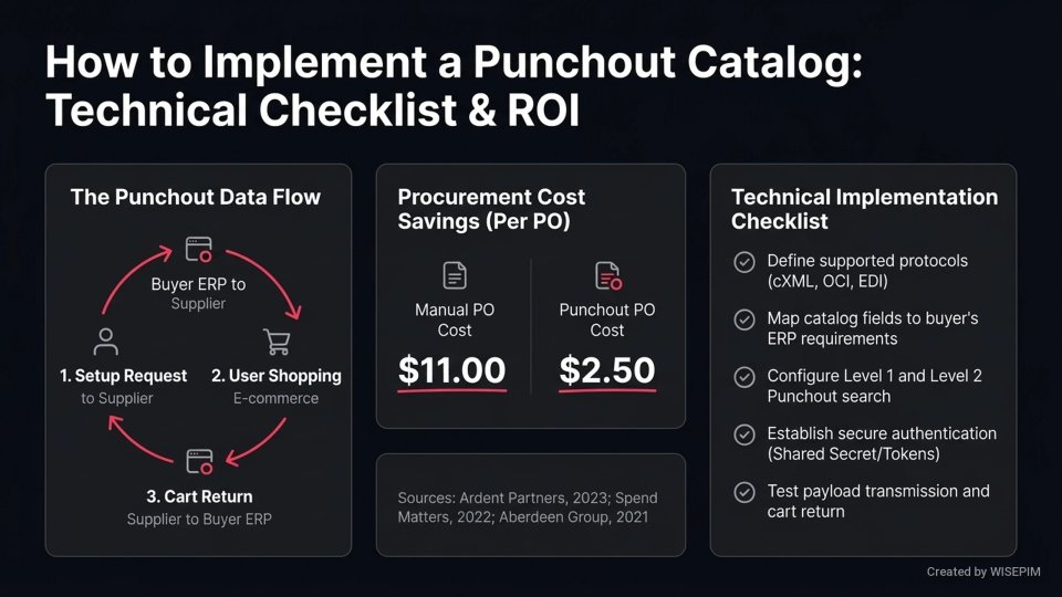 Punchout Catalog infographic