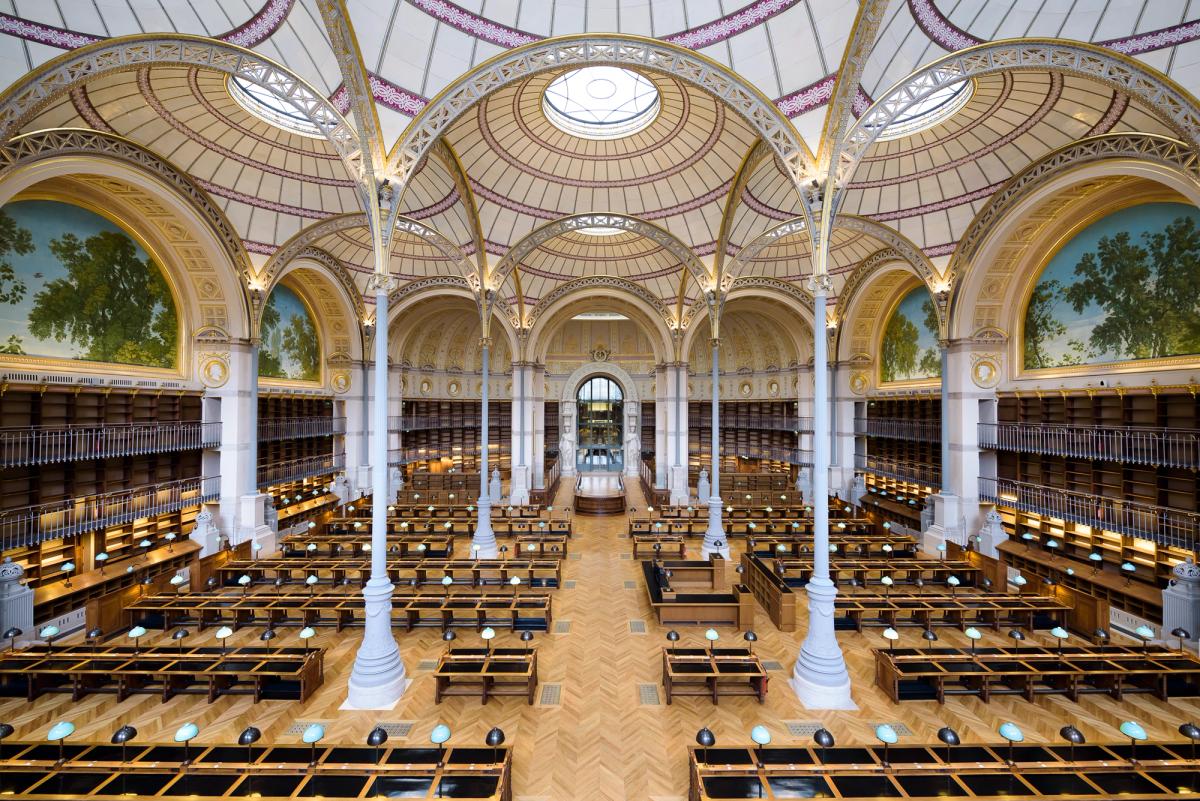 Bibliothèque de l’INHA. Courtesy INHA