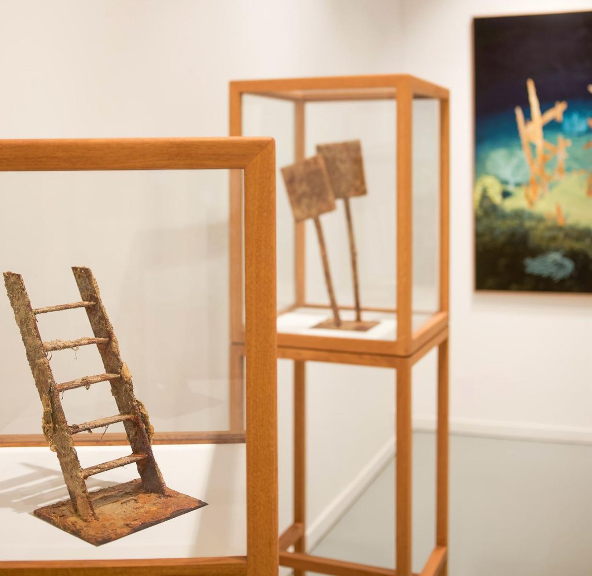 Vue de l'exposition inaugurale de Quentin Germain à l'Adjacent Gallery à Paris. Courtesy de l'artiste et Adjacent Gallery