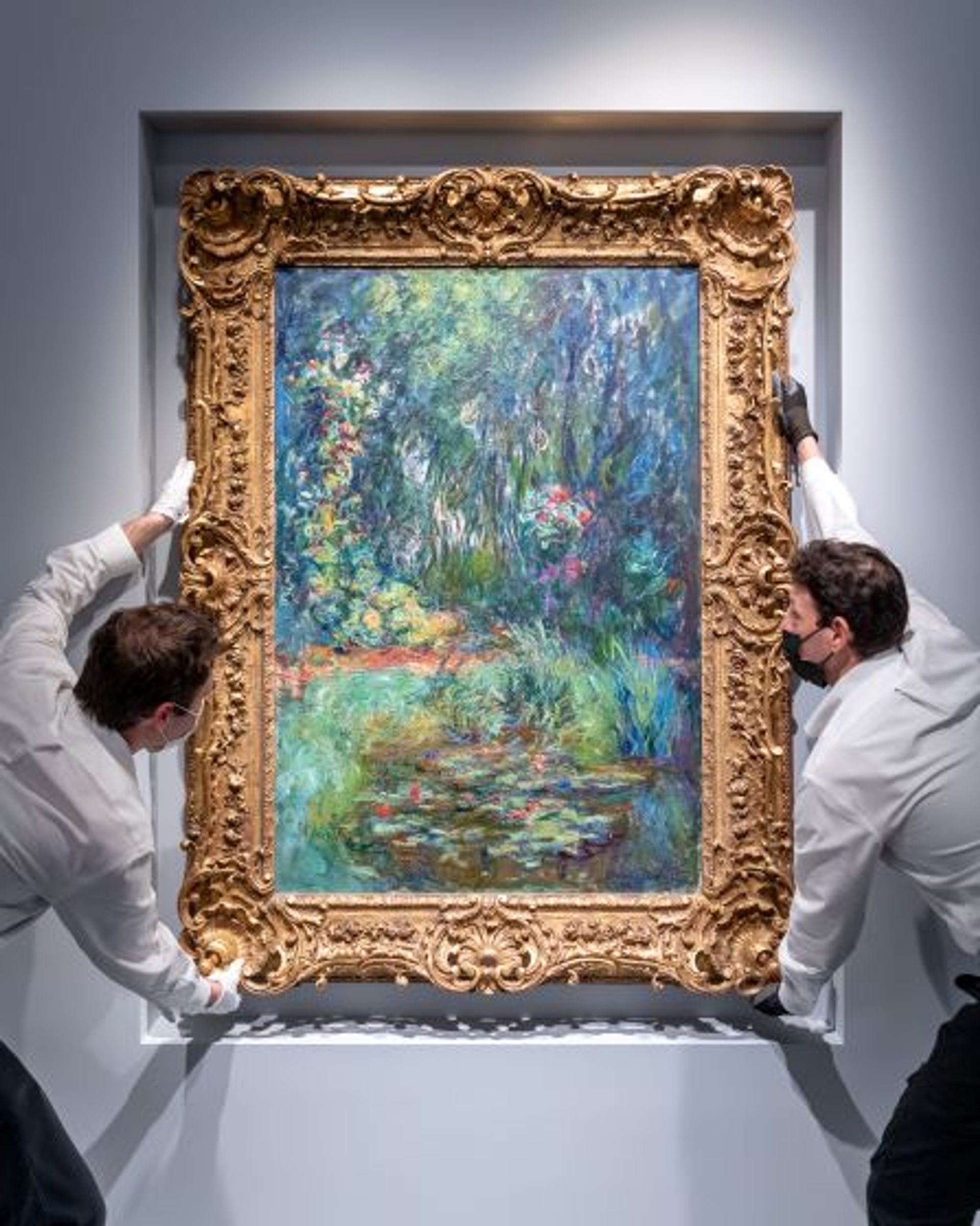 Claude Monet, Coin du bassin aux nymphéas, 1918. © Sotheby's