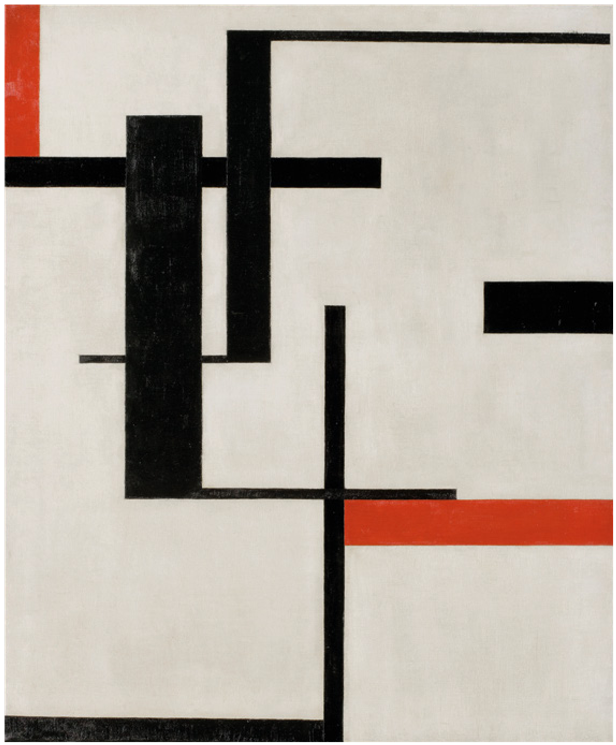 Jean Hélion, Tensions, 1932, huile
sur toile. © MuMa Le Havre/Florian Kleinefenn