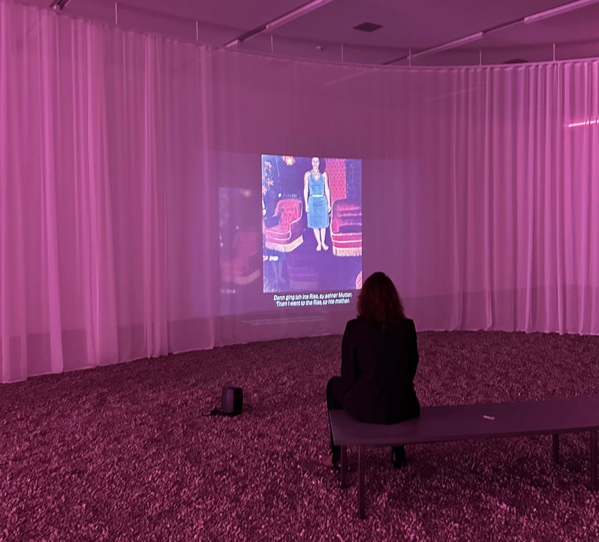 Vue de l'exposition « Pour Noubia » de Mohamed Bourouissa au Migros Museum für Gegenwartskunst, à Zurich. Photo Philippe Régnier