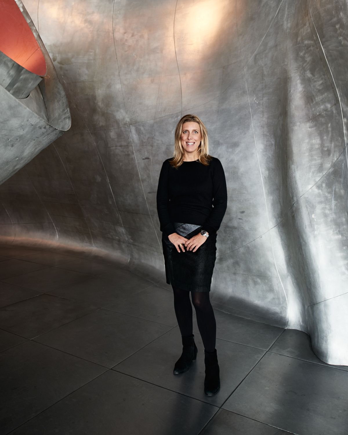 Emma Lavigne, actuellement directrice du Centre Pompidou-Metz. © Manuel Braun