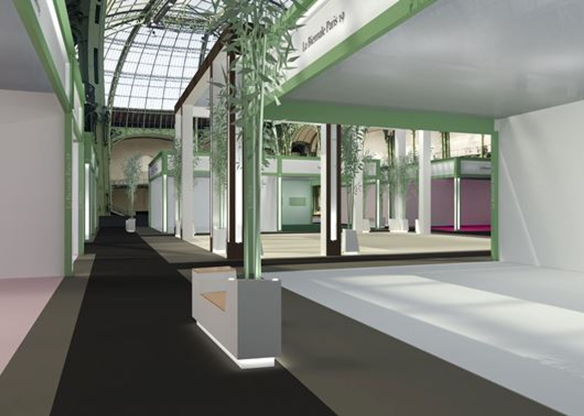 Préfiguration de la prochaine édition de la Biennale Paris au Grand Palais, à Paris. Courtesy Biennale Paris