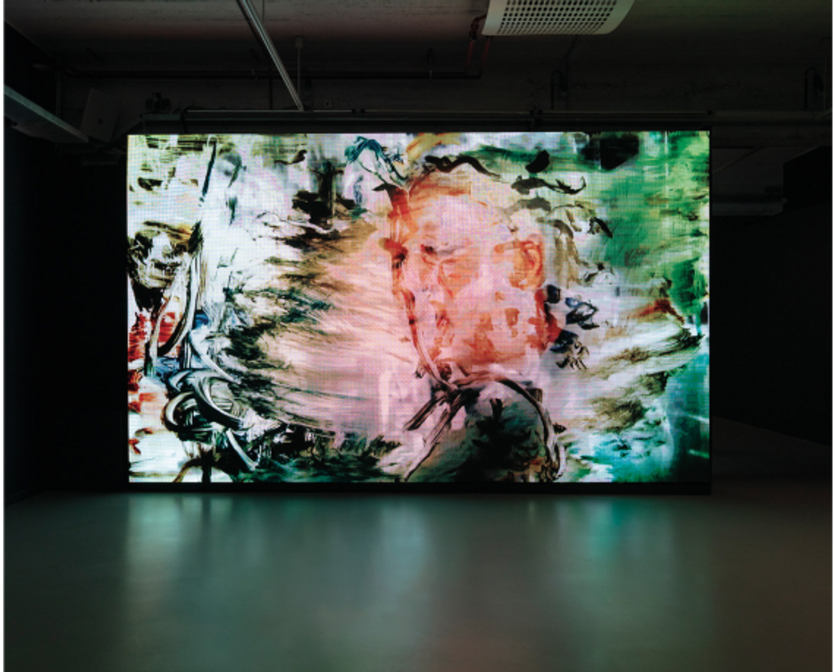Angel Vergara, Vive l’art brut, installation vidéo pour l’exposition «Photo|Brut # 1» à La Centrale, Bruxelles, 2022. © Angel Vergara. Photo Regular Studio