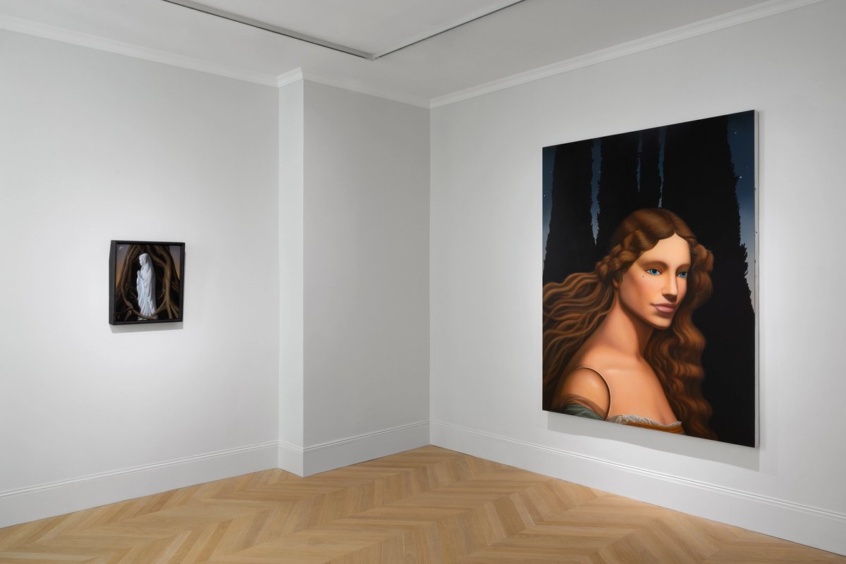 Vue de l’exposition « Sun Yitian, Once upon a time », chez Esther Schipper, Paris, 2023. Courtesy the artist and Esther Schipper, Berlin/Paris/Seoul. Photo : © Andrea Rossetti