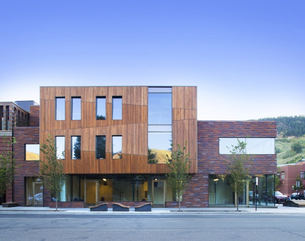 L’espace éphémère de la galerie Almine Rech à Aspen, au Colorado. © Brent Moss