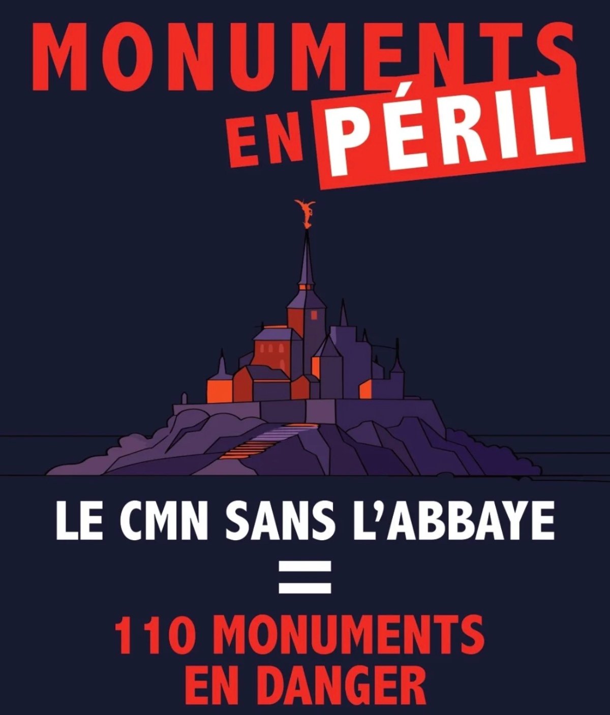 Affiche publiée par les syndicats CGT-CMN et CGT-Culture sur leurs comptes Instagram. D.R.