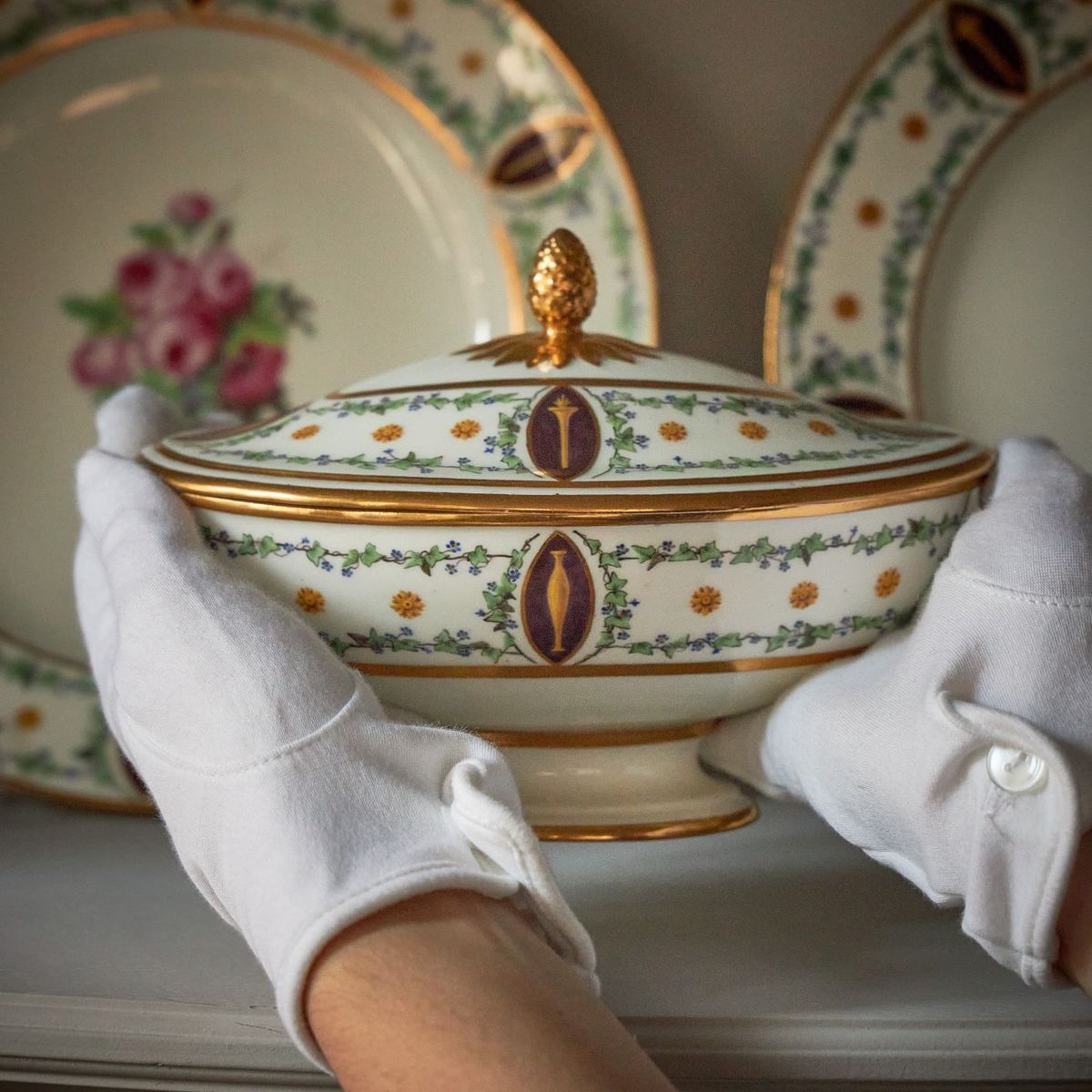 Pièce du service de Napoléon Ier. Courtesy Sotheby’s